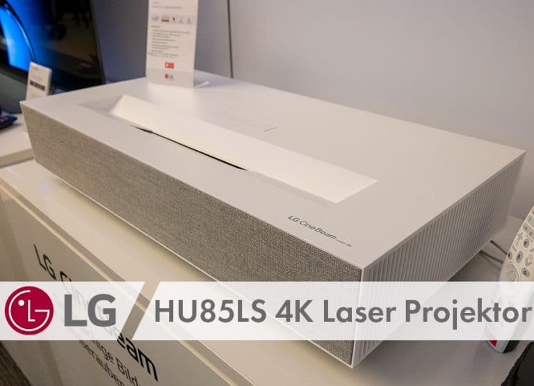 HU85LS: Premiere des neuen 4K Kurzdistanz-Laser-Projektors mit HDR (IFA IMB)