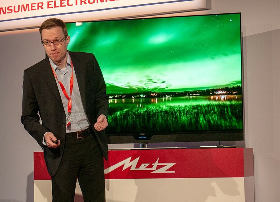 Thomas Billing von Metz im IFA IMB Powerbriefing