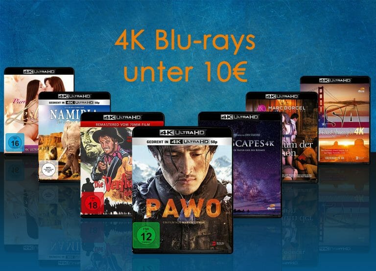4K Blu-ray Discs für unter 10 Euro