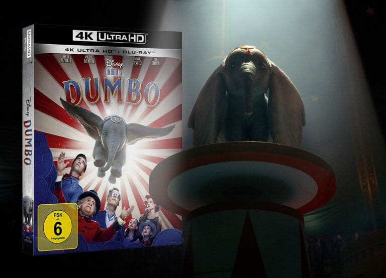 Dumbo 4K Blu-ray im Test: Fliegender Elefant trötet falsch!