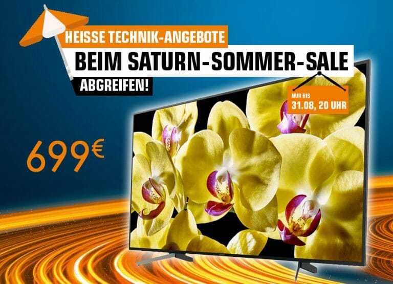 Bestpreis: Sony 55 Zoll 4K/HDR Fernseher KD-55XG8096 für nur 699 Euro
