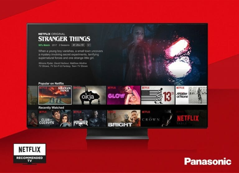 Panasonic 2019 OLED TVs erhalten durch die Bank die „Netflix Recommended“ Auszeichnung