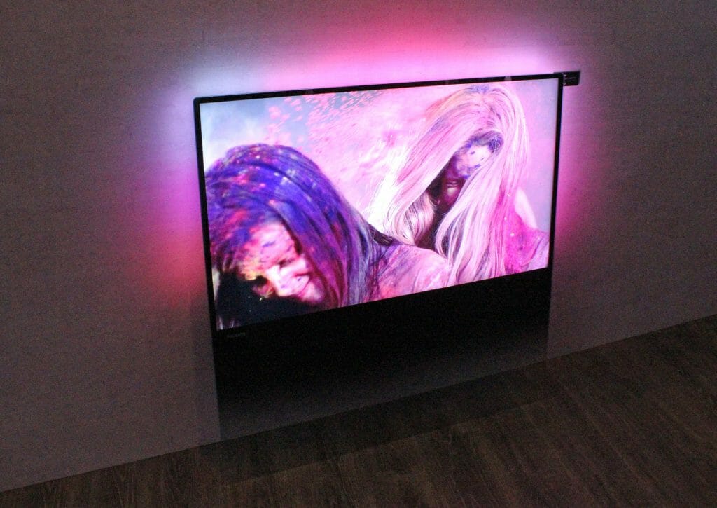 Sehr cool fanden wir damals den Philips DesignLine TV (55PDL8908s)