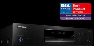Der Pioneer UBP-LX500 erhält den EISA Award für den "Besten universellen Player"