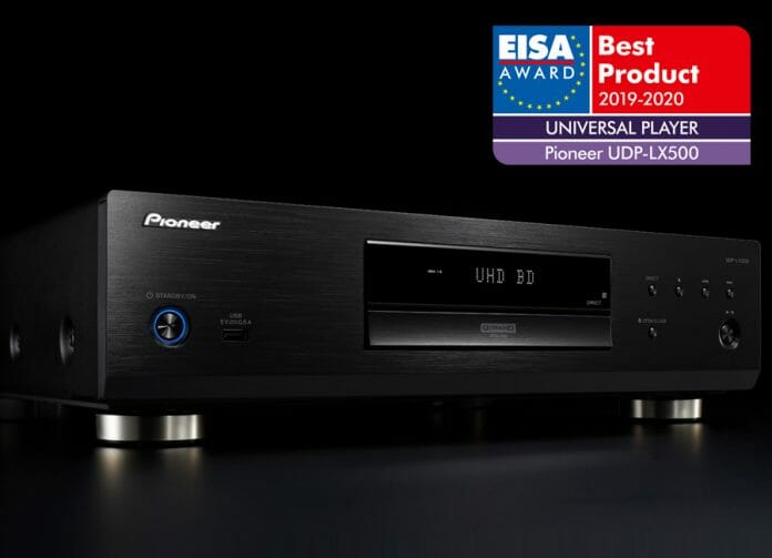 Der Pioneer UBP-LX500 erhält den EISA Award für den 