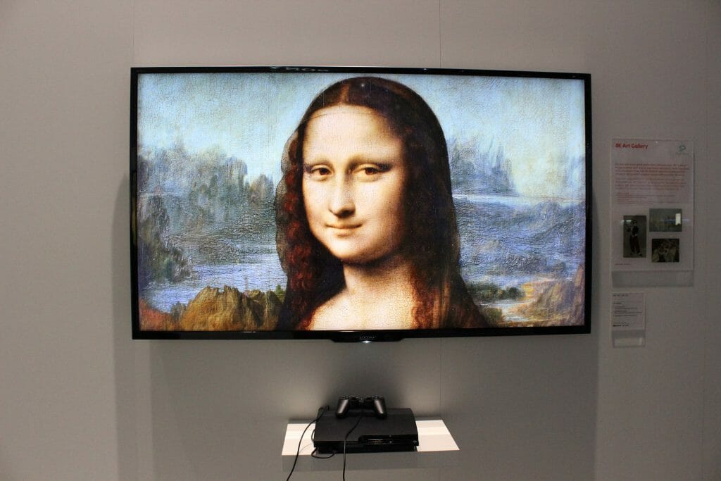 Playstation 3 im 4K Art Gallery Modua