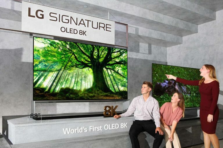 LG verschickt Upgrade-Box für seine 8K-Fernseher