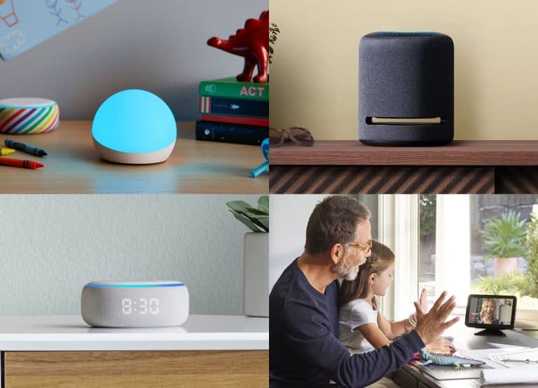 Neue Echo-Geräte von Amazon inkl. 3D-Lautsprecher, Nachtlicht, Mesh-WiFi und Echo Show 8