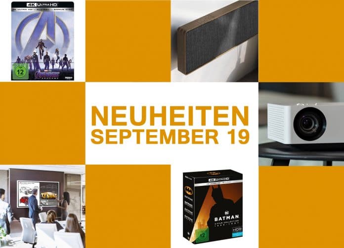 Was gibt es Neues bei Film & Technik im September 2019?