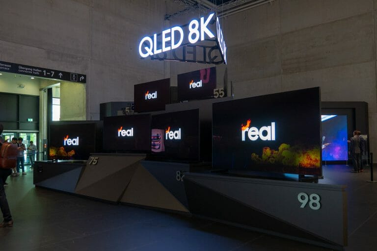 Verkaufszahlen für 8K Fernseher brechen im dritten Quartal drastisch ein