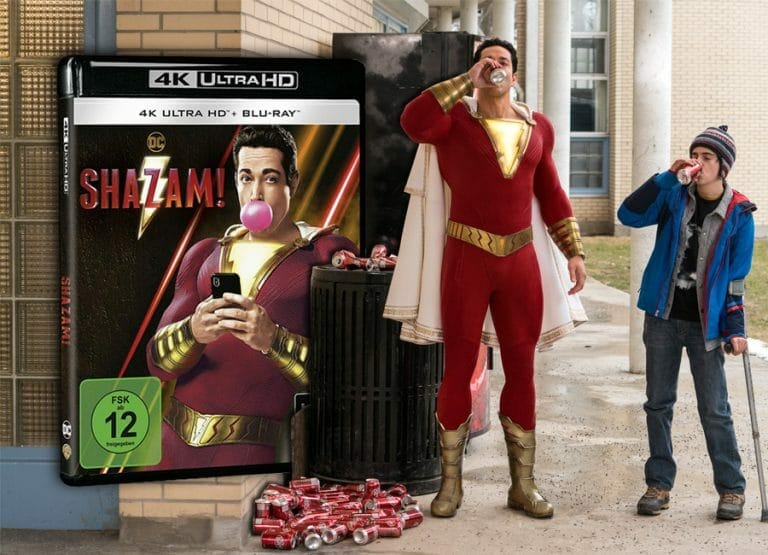 Shazam! 4K Blu-ray im Test: Supermann mit Super-Qualität.