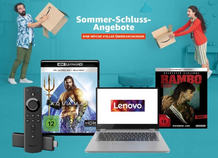 Amazon Sommer-Schluss-Angebote Banner