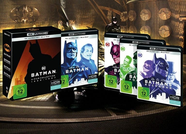 Batman 1-4 4K Blu-ray Collection im Test: Neuer Look für die Klassiker