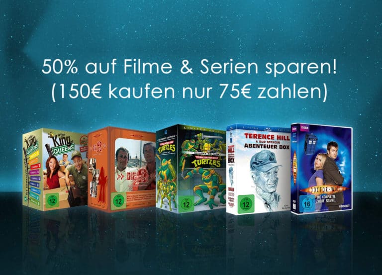 50% auf Filme & Serien sparen (150€ kaufen nur 75€ zahlen) auf Amazon