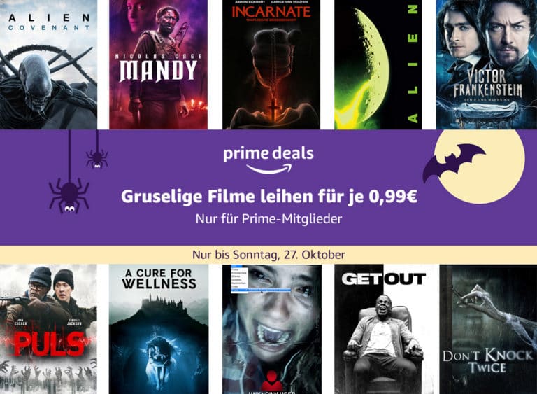 Über 700 Horrorfilme für je nur 99 Cent leihen (Prime Video)