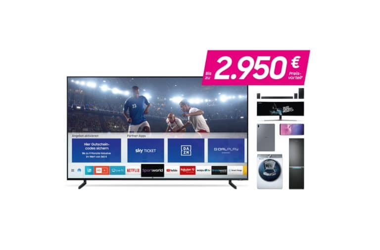 Cashback-Alarm: Samsung startet Dream-Team Deals auf QLED-TVs und Soundbars (VERLÄNGERT)