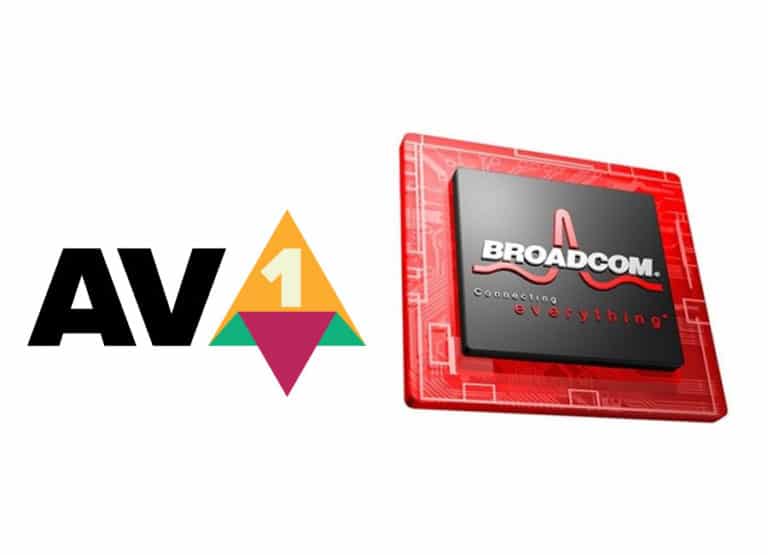 Broadcom stellt ersten Chipsatz mit AV1 Codec Unterstützung vor