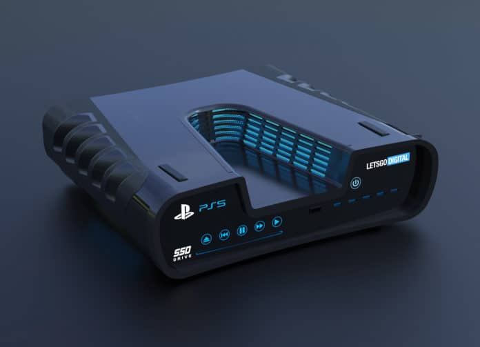 Mockup der Playstation 5