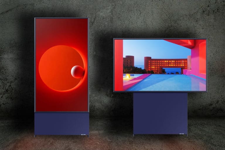 The Sero: Samsungs drehbarer Lifestyle-4K QLED TV für die Generation Z
