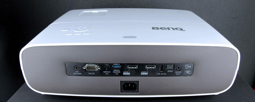 Anschlüsse W2700 BenQ