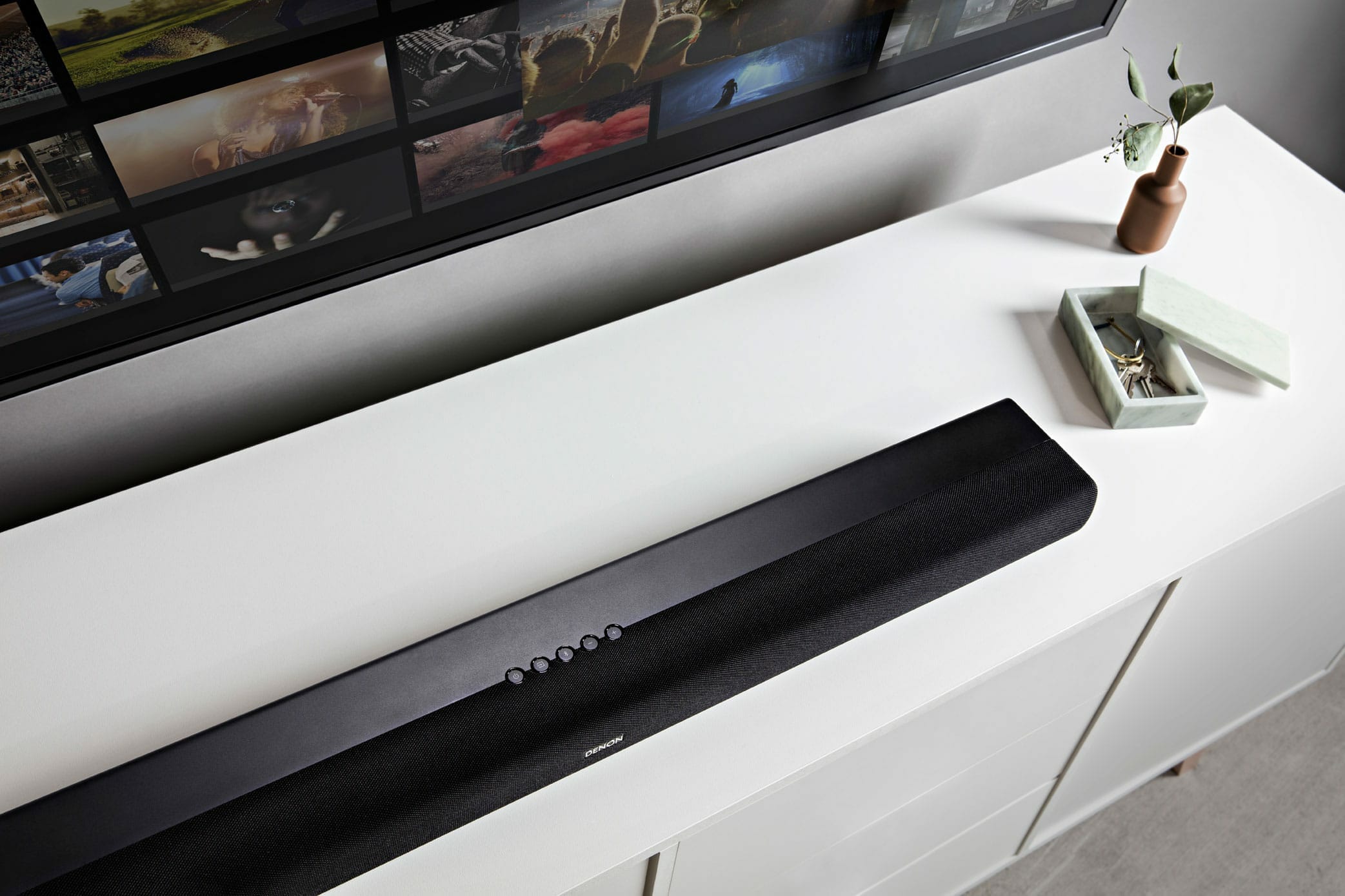 Denon Dht S216 Neue Soundbar Komplettlosung Mit Virtual 3d Sound