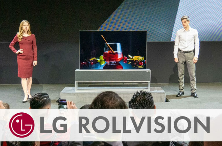 Versteckt sich hinter LGs „RollVision“ Markeneintrag ein neuer flexibler OLED?