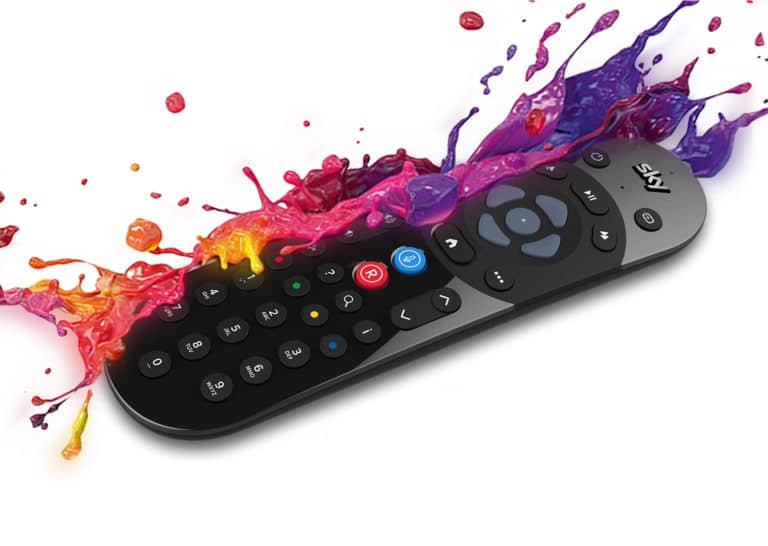 Neue Sky Sprachfernbedienung ist schlanker und liegt noch besser in der Hand