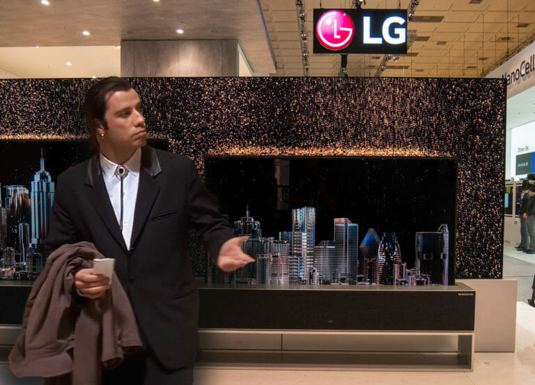 Ein Jahr später: Keine Spur von LGs aufrollbaren OLED TV