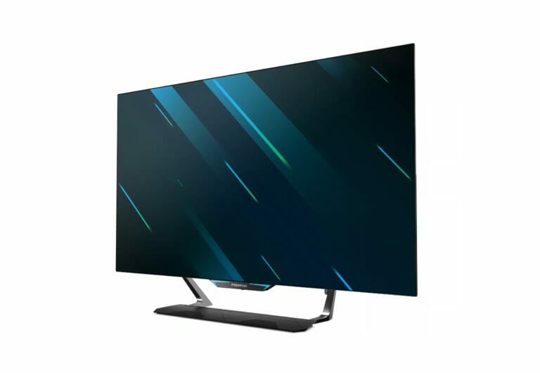 Acer Predator CG552K: Erster 55 Zoll 4K OLED Monitor mit 120 Hz