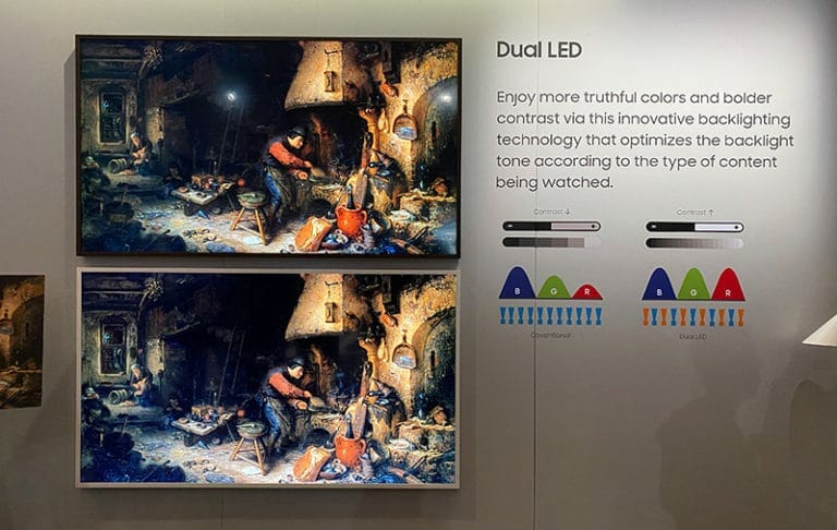 Samsungs Q60T und Q70T QLED-TVs erhalten neues Dual LED Backlight