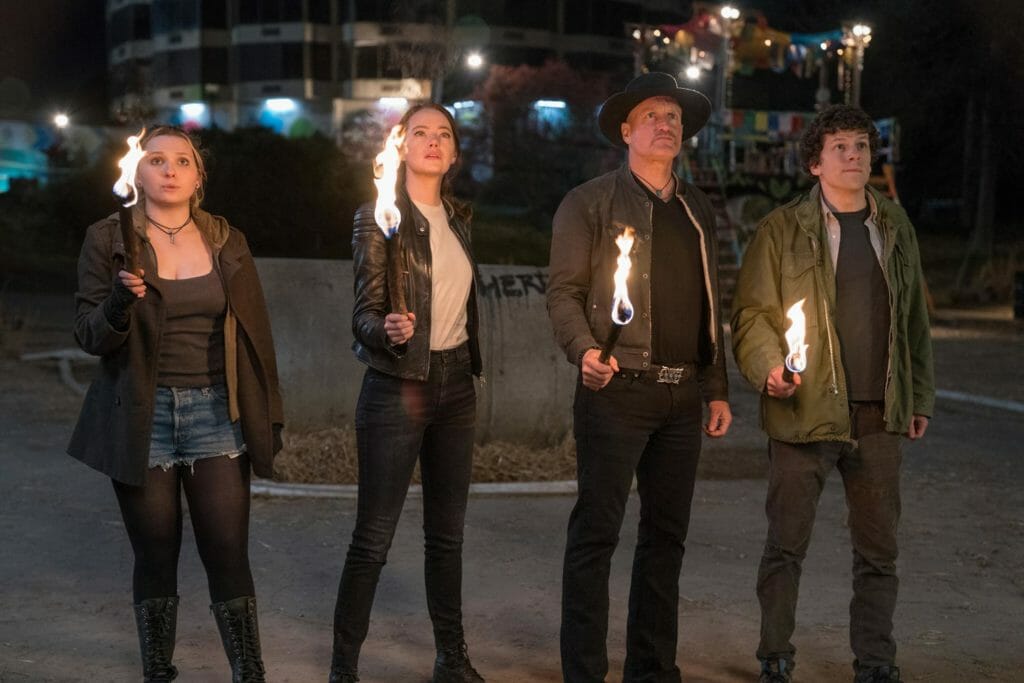 Zombieland 2 mit dem Original-Cast von 2009: Abigail Breslin, Emma Stone, Woody Harrelson und Jesse Eisenberg