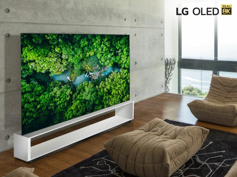 LG: Acht neue 8K OLED und Nanocell TVs in Größen von 65 bis 88 Zoll (CES 2020)