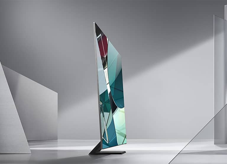 Das ist der neue Samsung Q950TS 8K QLED TV mit Infinity Design (CES 2020)
