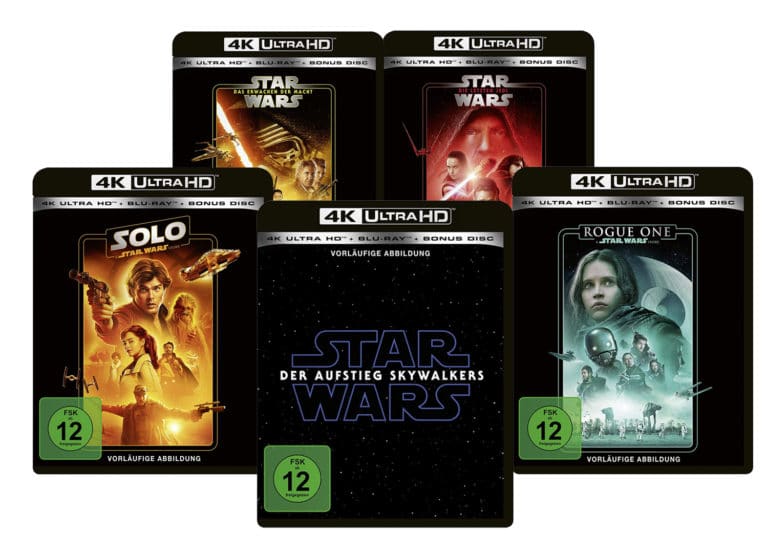 Star Wars 4K Blu-rays erscheinen mit Dolby Atmos Originalton