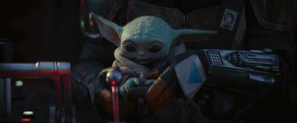 "Baby Yoda" in der Serie "The Mandalorian"