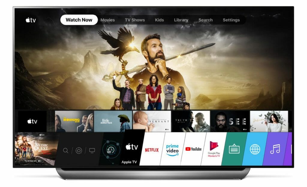 Apple TV App LG OLED C9