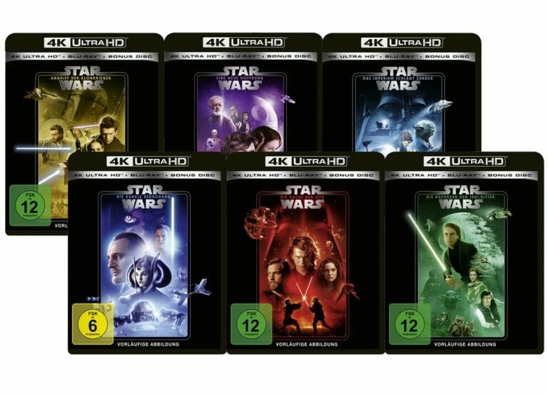 3-für-2 Aktion auf Star Wars 4K Blu-rays + günstiger 4K Player!