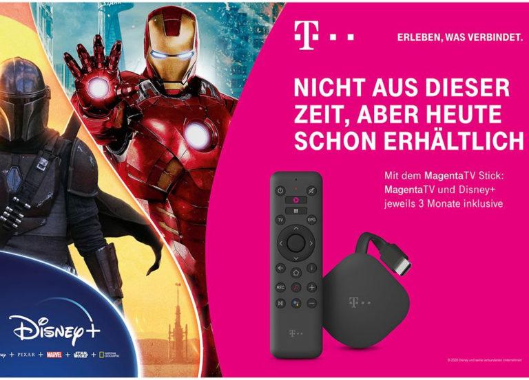 Telekom: Neuer MagentaTV Stick mit 3 Monaten Disney+ geschenkt