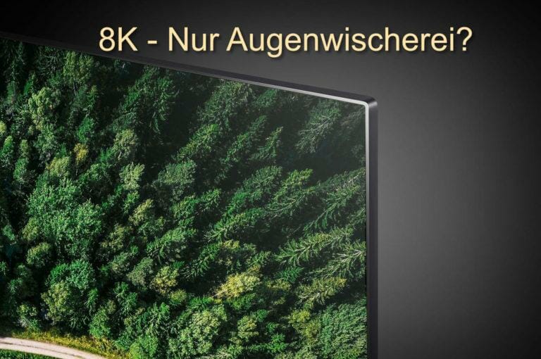 Blindtest 4K vs. 8K: Zuschauer sehen (fast) keinen Unterschied