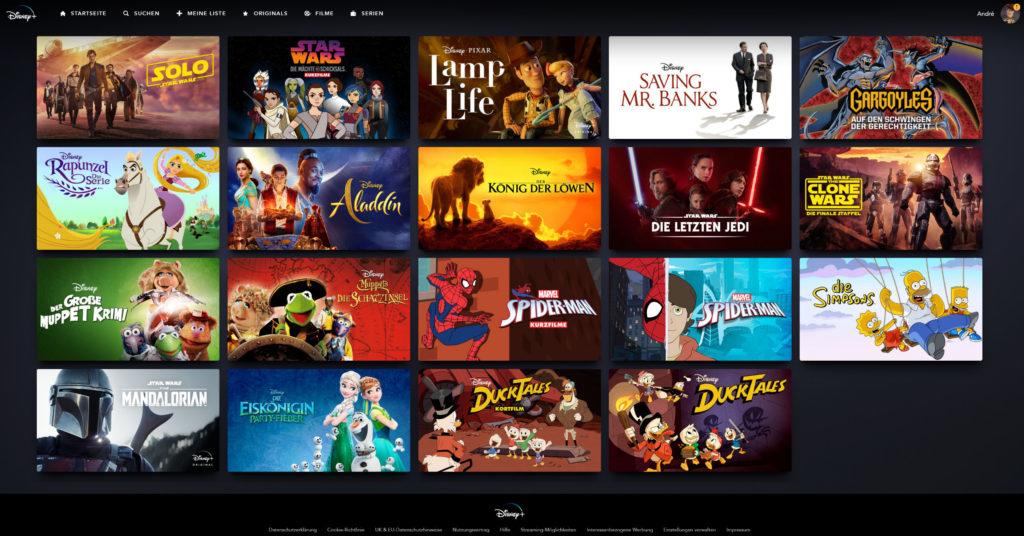 Disney+ Watchlist