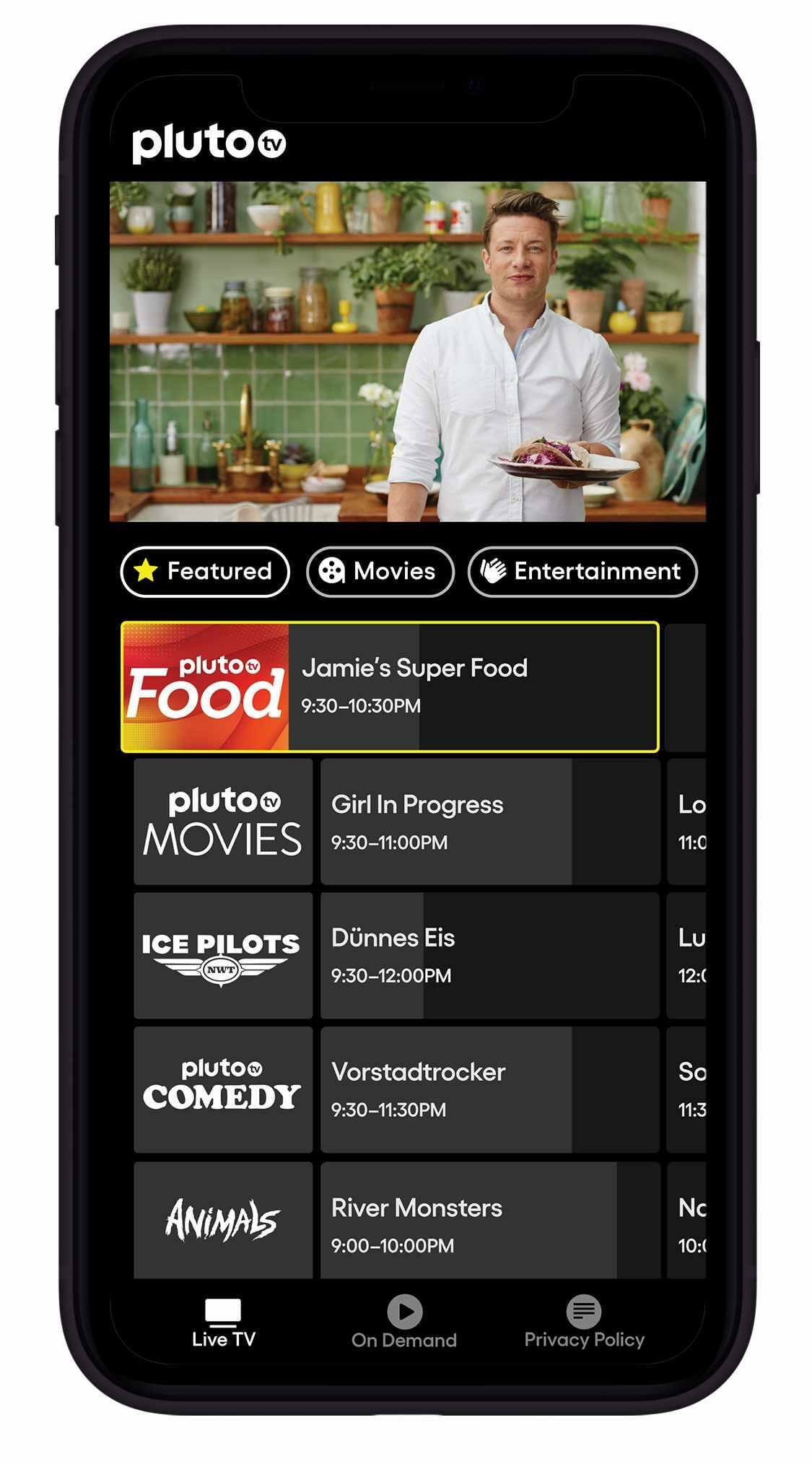 Pluto Tv Kostenloses Tv Streaming Ab Sofort In Stark Verbesserter Version 4k Filme
