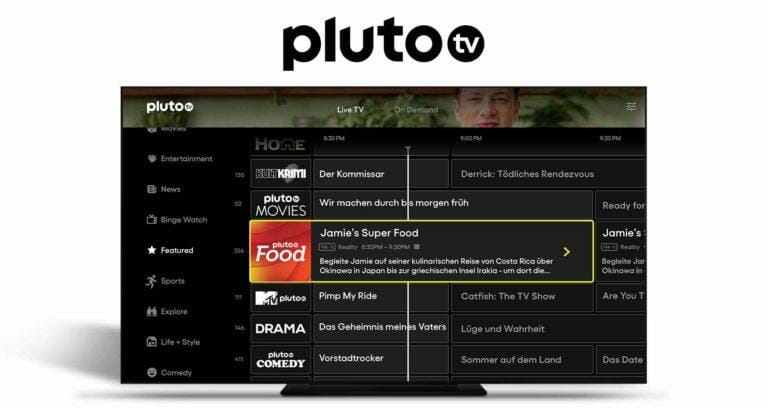 Pluto TV: Kostenloses TV-Streaming ab sofort in stark verbesserter Version