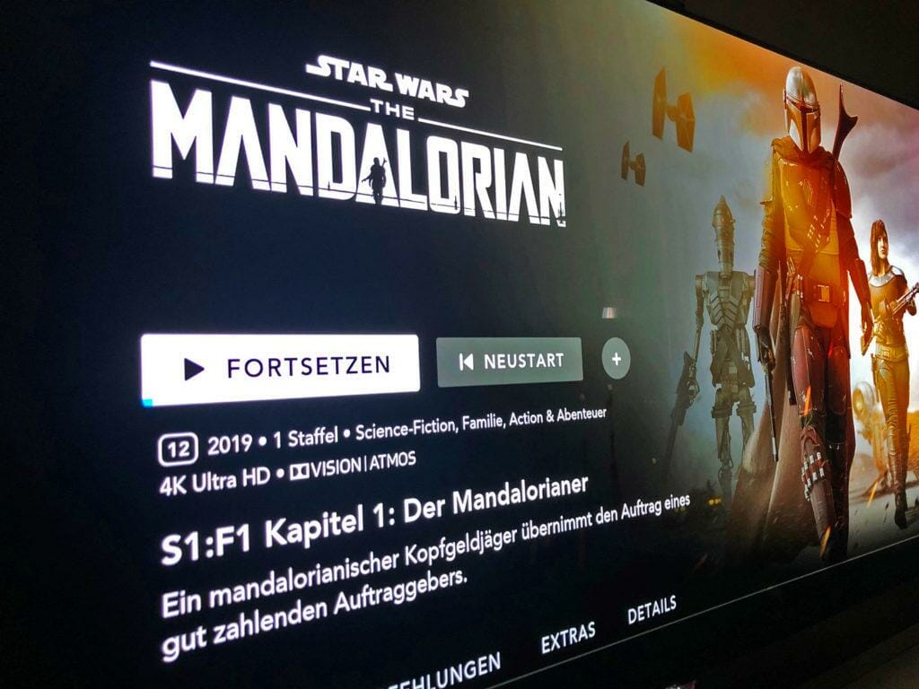 Dolby Atmos wie hier bei "The Mandalorian" funktionert auf Disney+ aktuell nicht