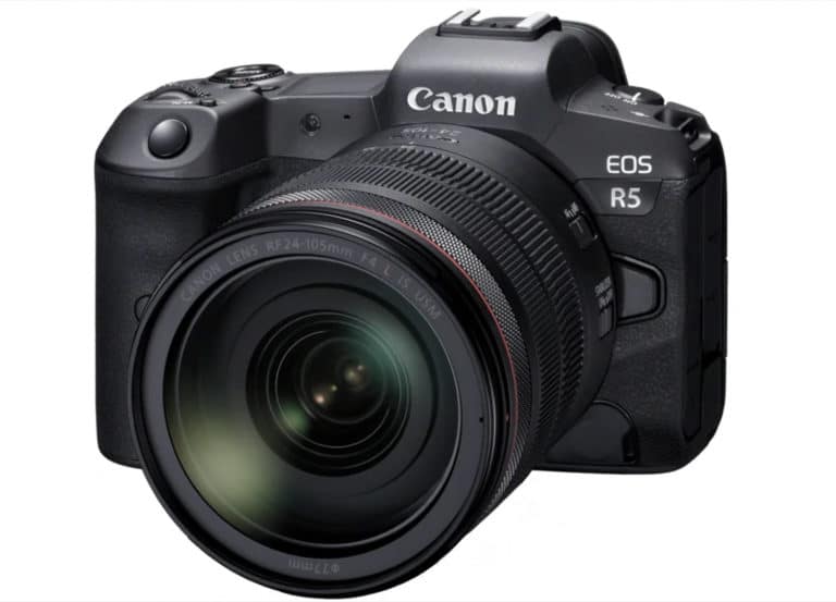 Canon EOS R5: Systemkamera mit 8K/30p und 4K/120p Videomodi und 5-Achsen-Bildstabilisierung