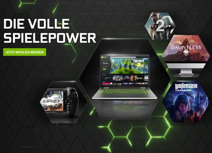 Weniger Spiele GeForce Now