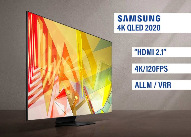Samsung HDMI 2.1 4K QLED TVs (2020) unterstützen 4K/120fps