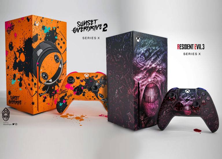 Design der Xbox Series X eignet sich perfekt für Special-Editions!