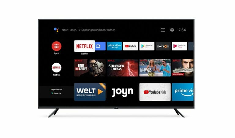 Xiaomi Mi Smart TV 4S: 4K-TV mit 65 Zoll und Android TV für 599,99 Euro in Deutschland erhältlich