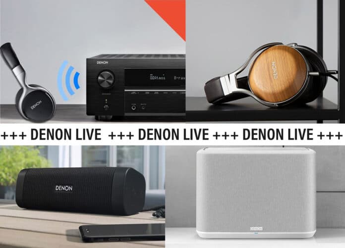 Denon Live Event Youtube Facebook