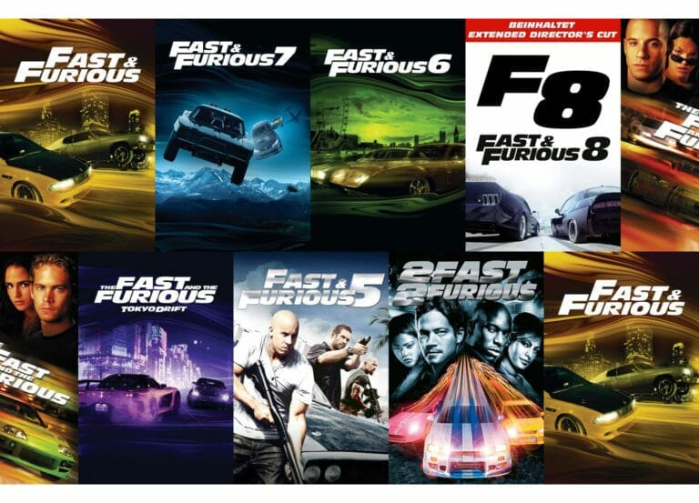 Alle Fast & Furious Filme in 4K/HDR Qualität zu je nur 3.99 Euro (itunes)